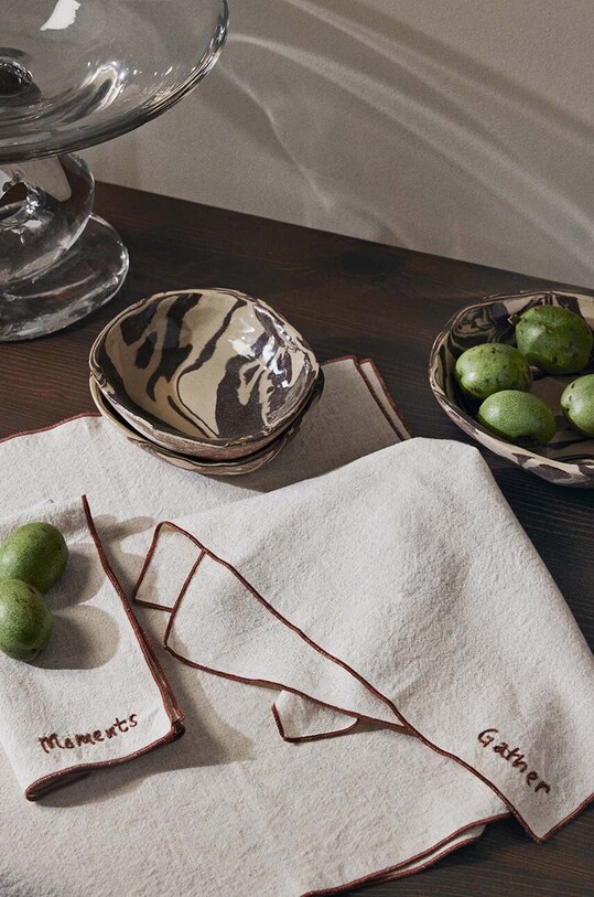 Набір серветок ferm LIVING Occasion 4-pack 1104268275 бежевий