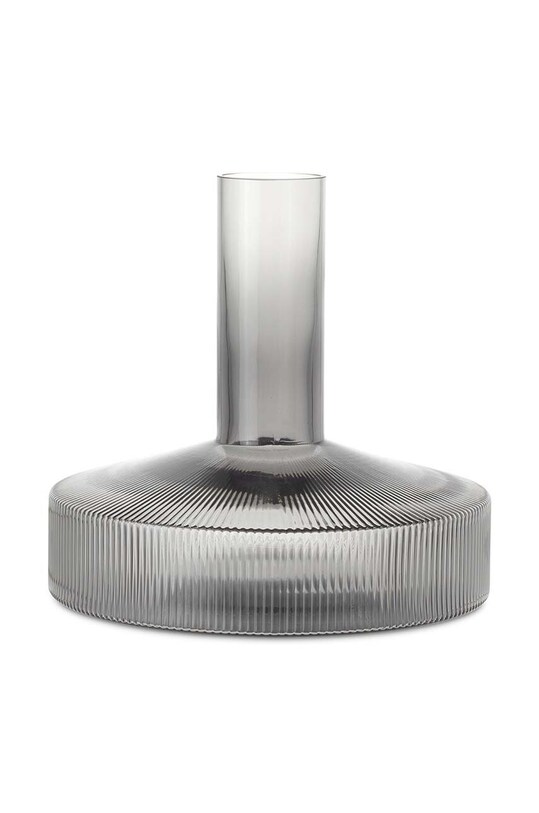 ferm LIVING carafă de vin Ripple Wine Carafe gri 1104268096