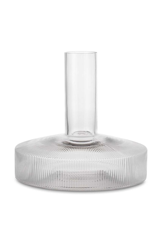 Karafa na víno ferm LIVING Ripple průhledná 1104268095
