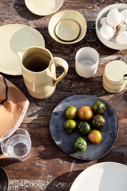 Miska ferm LIVING Flow Bowl žlutá 1102372846