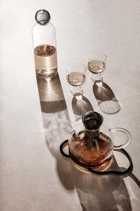 Džbán na čaj ferm LIVING Still Teapot priesvitná 5456