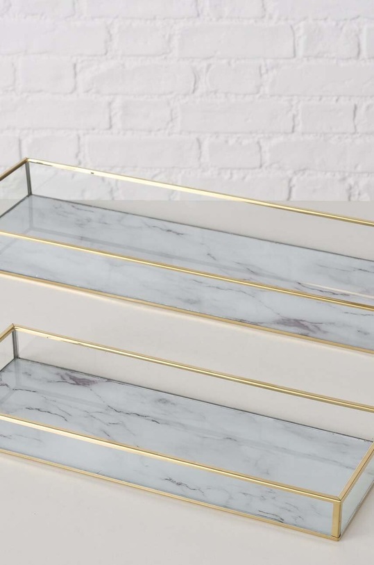 Декоративний піднос Boltze Franziska 2-pack 2039977 барвистий AA00