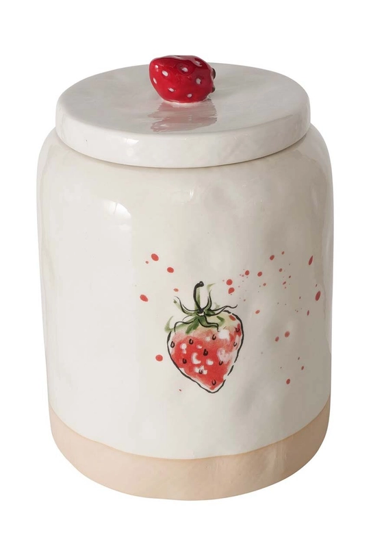 Boltze pojemnik z pokrywką Strawberry multicolor 2043363