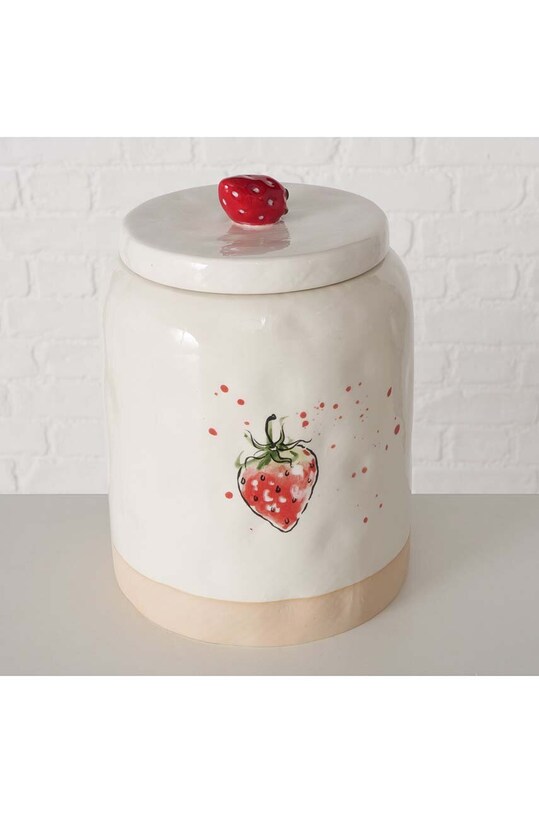 Boltze recipient cu capac Strawberry 2043363 multicolor AA00