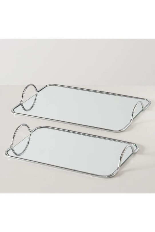 Набір підносів Boltze Magellan 2-pack 2052916 сірий AA00