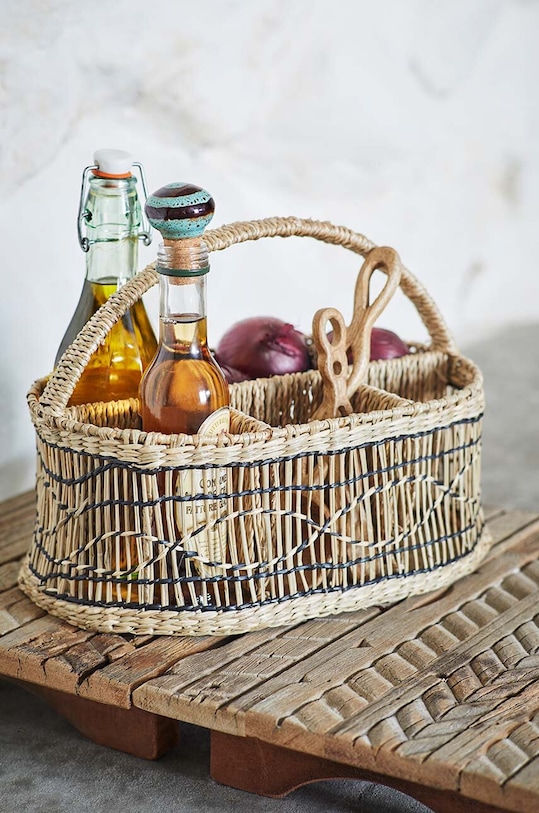 Dekorativni pladanj Madam Stoltz zelena MDS05