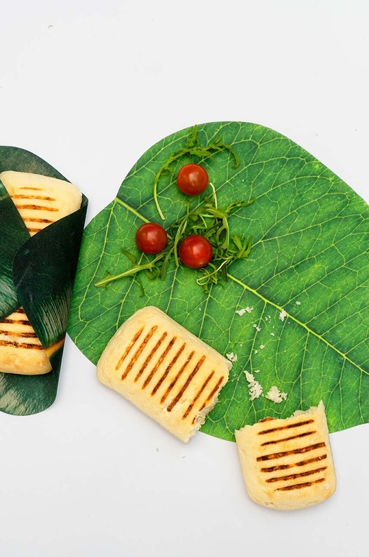 Кухня та бар Набір багаторазових воскових серветок Luckies of London Feal Shape Beeswax Wraps 3-pack SK.WRAPLEAF1 барвистий