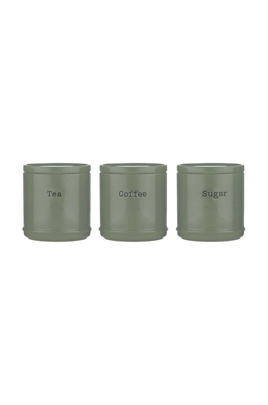 Price & Kensington contenitore con copperchio pacco da 3 verde 0059.669