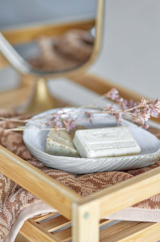 Bloomingville dekoratív tál Bakur szürke 82060505