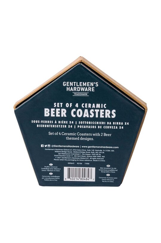 Gentlemen's Hardware podkładka Beer 4-pack GEN643UK multicolor