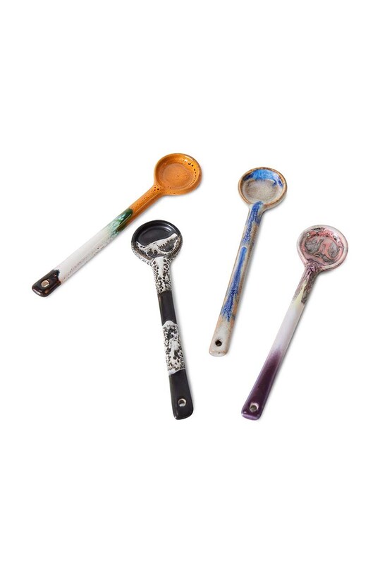 Kuchnia i bar Hkliving zestaw łyżeczek do latte 4-pack ACE7263 multicolor