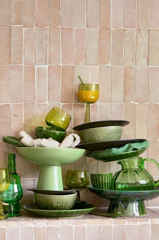 Kuchnia i bar Hkliving misa Emeralds ACE7090 multicolor