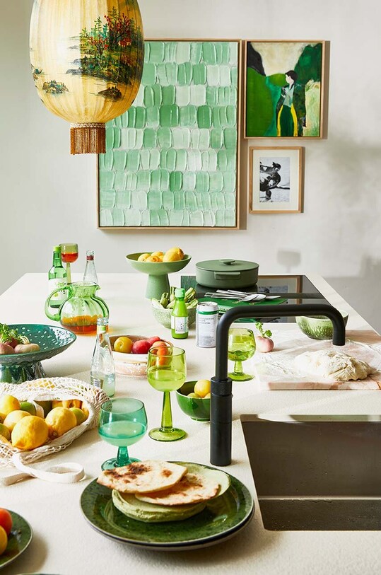 Блюдо Hkliving Emeralds мультиколор ACE7090