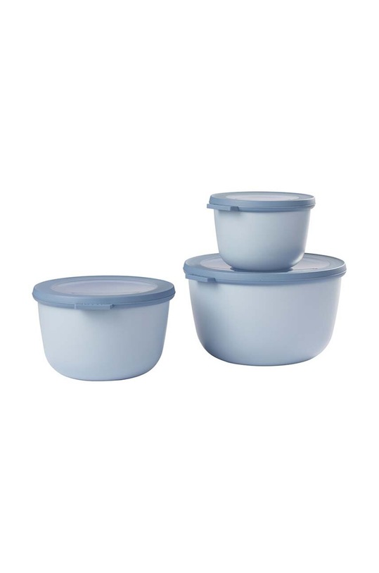 Mepal set de boluri multifuncționale Cirqula 0,5/1/2L albastru 106231015700