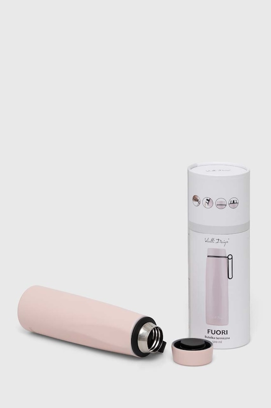Akcesoria Vialli Design kubek termiczny Fuori 0,4 L 28524 różowy