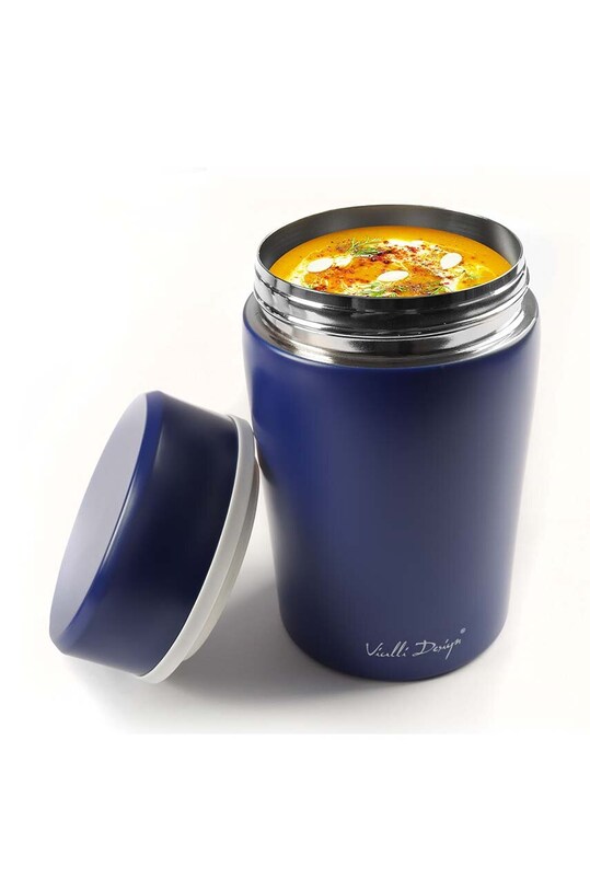 Кухня и бар Термос для ланча Vialli Design Fuori 0,5 L 27756 тёмно-синий