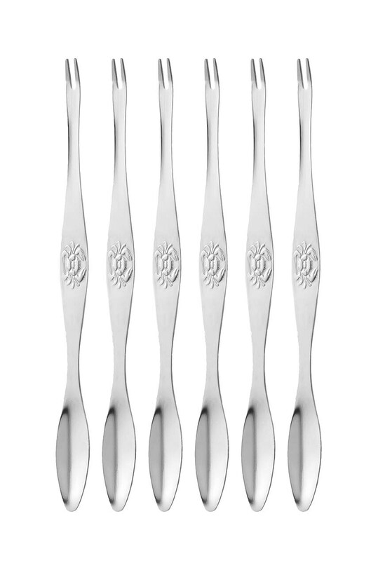 Набір столових приладів для морепродуктів Dorre Skai 6-pack сірий 5..8910