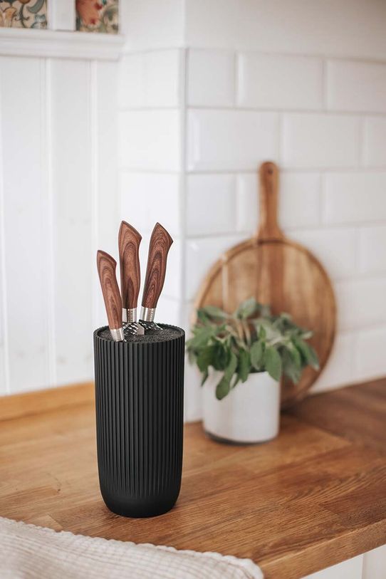 Кухня и бар Подставка для кухонных ножей Dorre Kiki 5..8915 чёрный