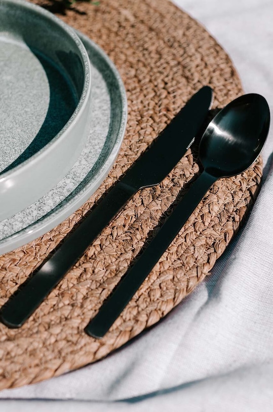 Σετ μαχαιροπήρουνων για 6 άτομα Salt&Pepper Supreme 24-pack 823452 μαύρο