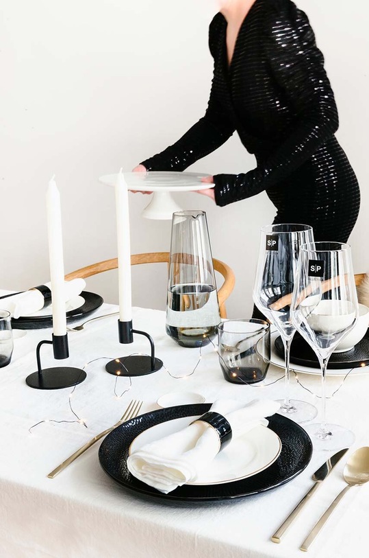 S|P Collection inel pentru șervețele Centro 4-pack 824386 multicolor