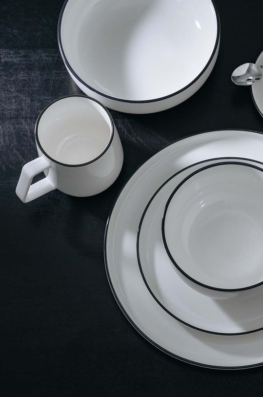 Cukornička a džbán na mlieko S|P Collection Studio Base 140 ml 850013 biela