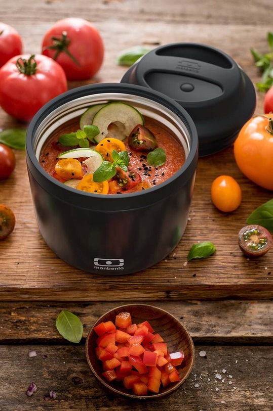 Bucătărie și bar Monbento termos pentru pranz Element New 550 ml 18270002 negru