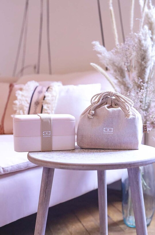Konyha és bár Monbento uzsonnás doboz Pochette M 22180046 bézs