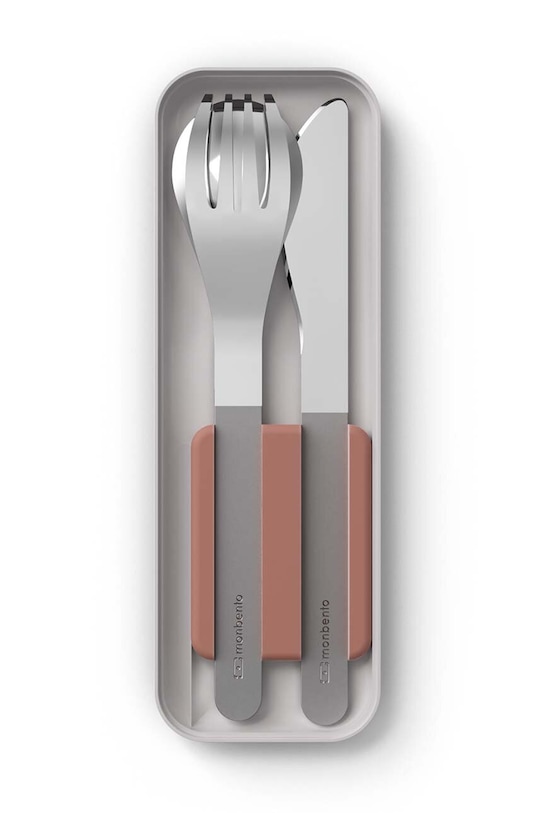 Monbento set de tacâmuri într-o cutie Slim Nest 3-pack multicolor 50300067