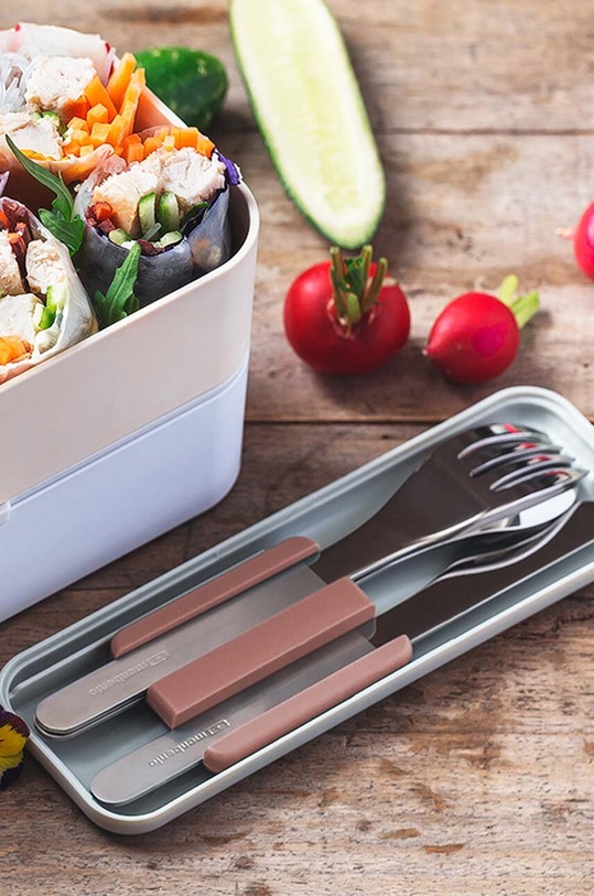 Monbento set de tacâmuri într-o cutie Slim Nest 3-pack multicolor 50300067