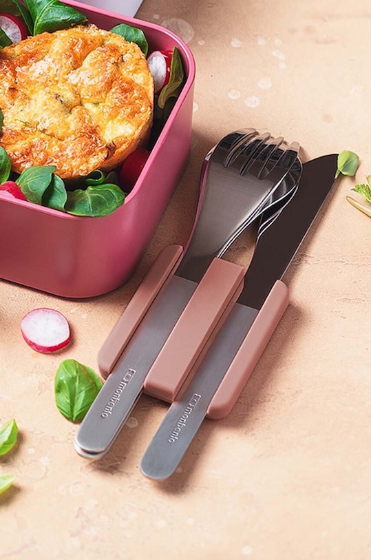 Monbento set de tacâmuri într-o cutie Slim Nest 3-pack 50300067 multicolor