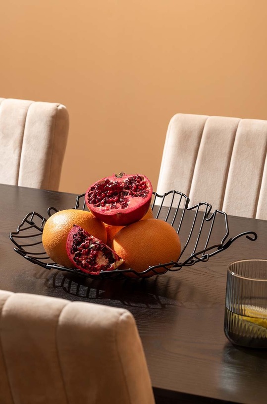 Корзина для фруктов Present Time чёрный PT3971BK