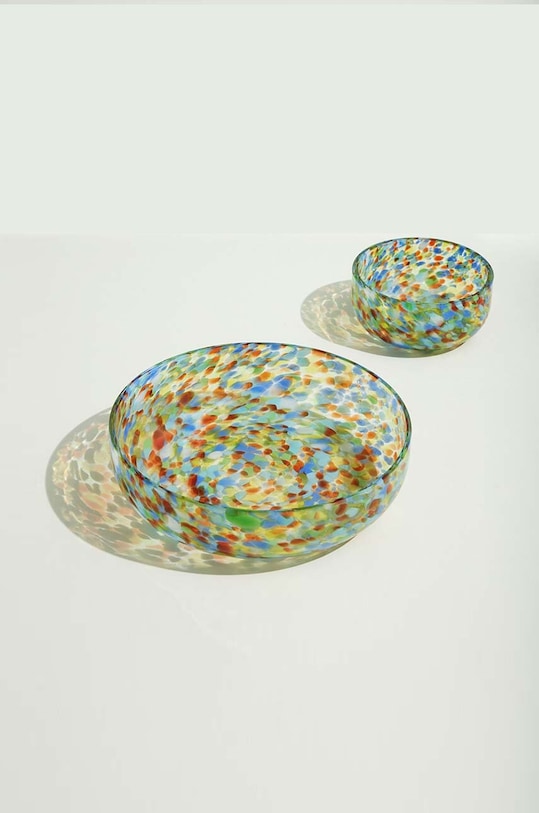 Hübsch zestaw misek Confetti 2-pack 161501 multicolor AA00