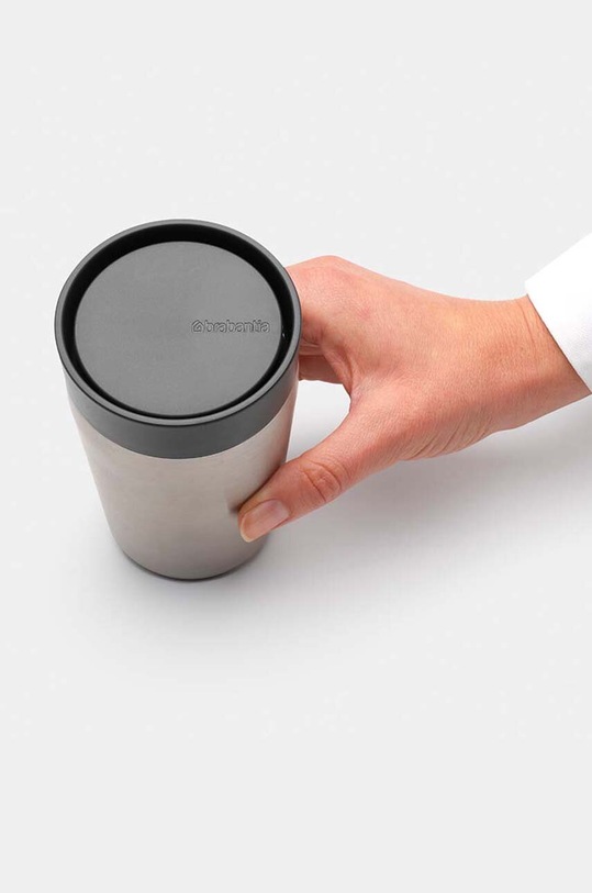 Termo hrnček Brabantia Make & Take 0,2 L strieborná 228728