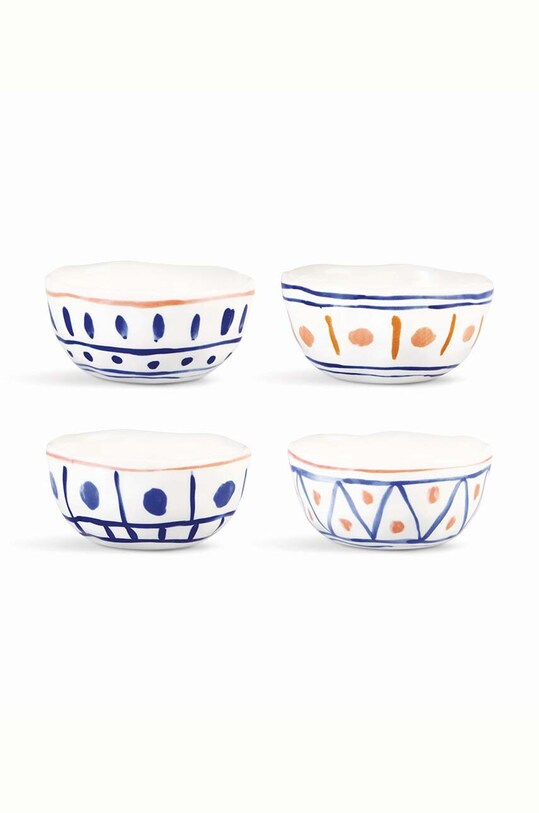 &k amsterdam ciotolla Lemon Moroccan pacco da 4 multicolore 2811.05