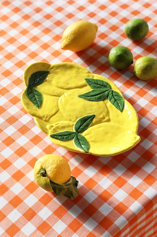 Talíř &k amsterdam Plate Lemon 2797.27 žlutá AA00