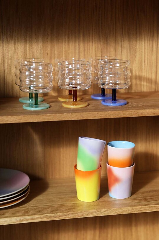 Bucătărie și bar &k amsterdam set de pahare de vin Mingle Amber 2-pack 354.03 multicolor