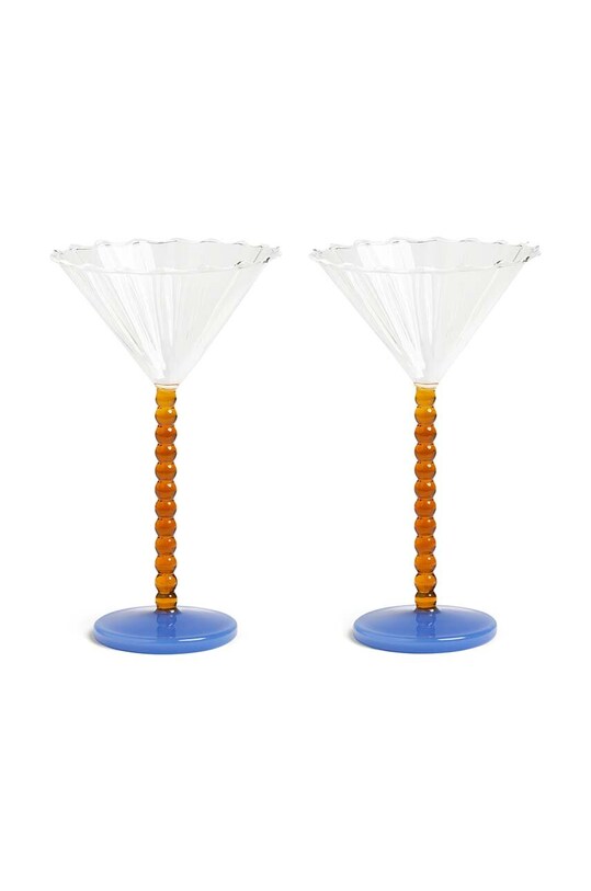 Набор бокалов &k amsterdam Coupe Perle Amber 2 шт мультиколор 352.05