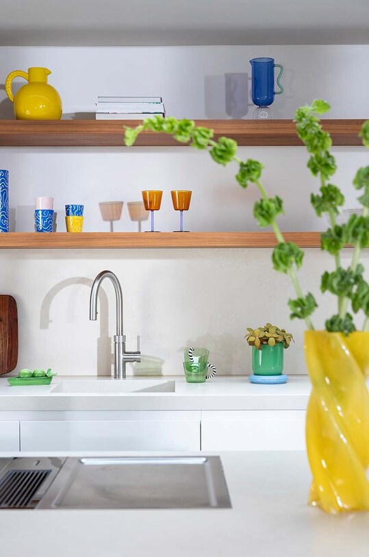 &k amsterdam set de căni Glass Duet Green 2-pack verde 356.01