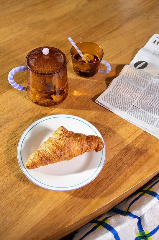 Kuchnia i bar &k amsterdam dzbanek do herbaty Teapot Duet Amber 356.05 pomarańczowy