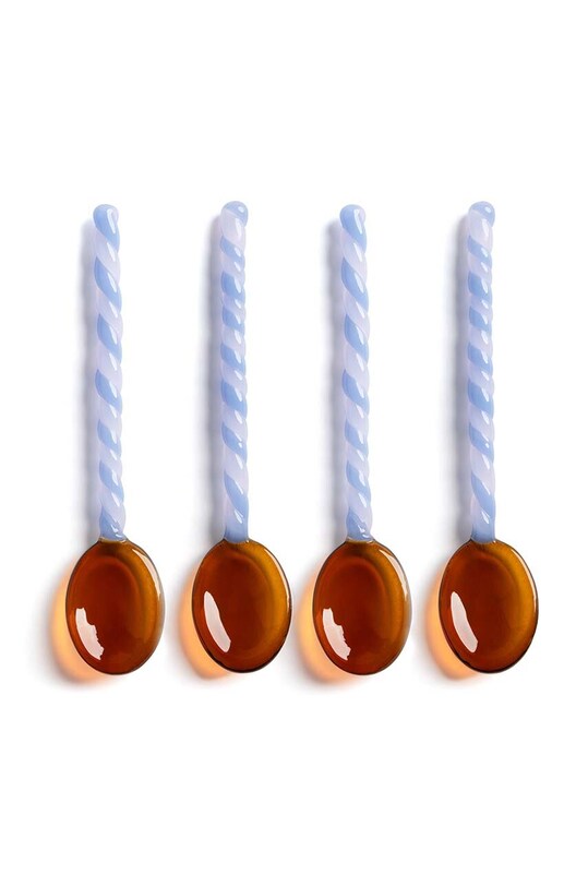 Σετ κουτάλια &k amsterdam Spoon Duet Amber 4-pack πολύχρωμο 2174.10