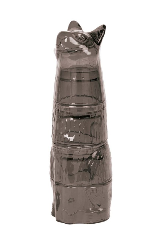 DOIY zestaw szklanek Kitty 4-pack czarny DYGLAKIBK