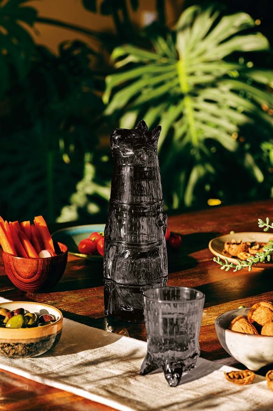 DOIY zestaw szklanek Kitty 4-pack DYGLAKIBK czarny