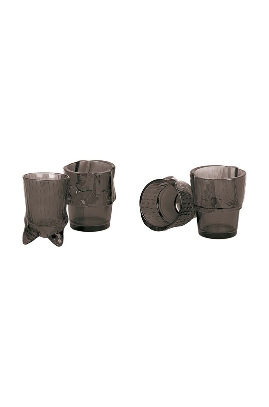 DOIY zestaw szklanek Kitty 4-pack DYGLAKIBK czarny AA00