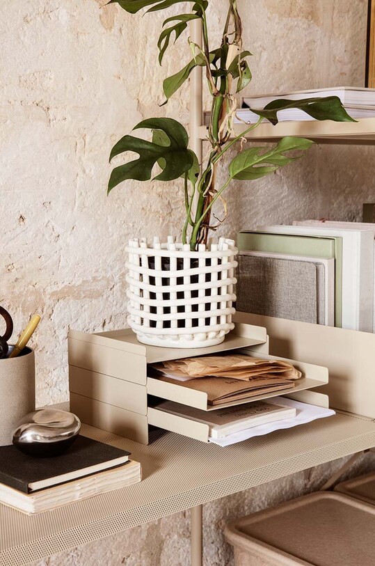 ferm LIVING cos de fructe S 110073202 alb AA00