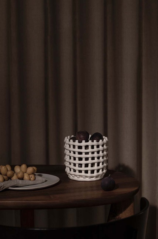 Кошик для фруктів ferm LIVING S білий 110073202