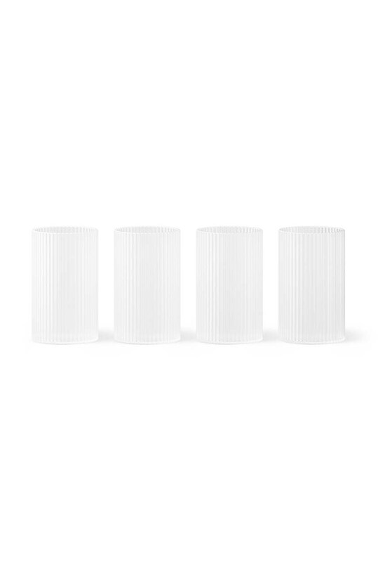 Набір склянок ferm LIVING Ripple 4-pack прозорий 1104264040