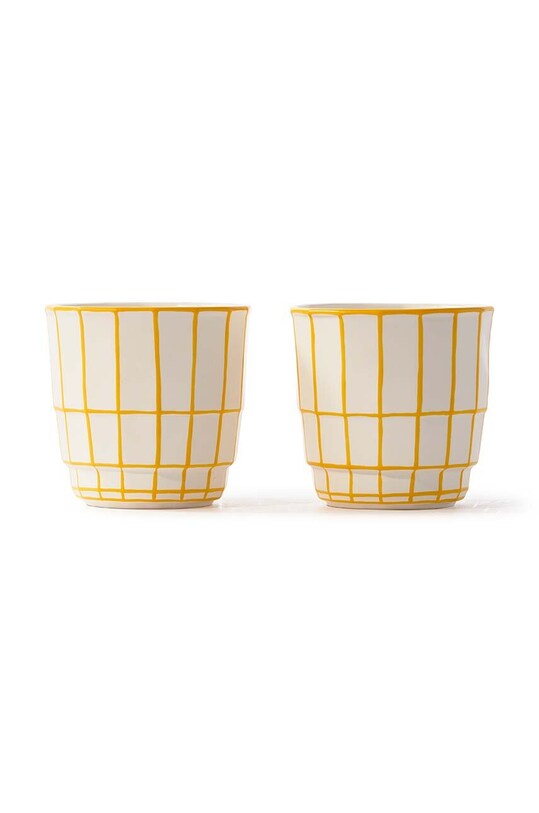 Набір чашок Pols Potten Digi Cups 300 ml 2-pack барвистий 230.400.568