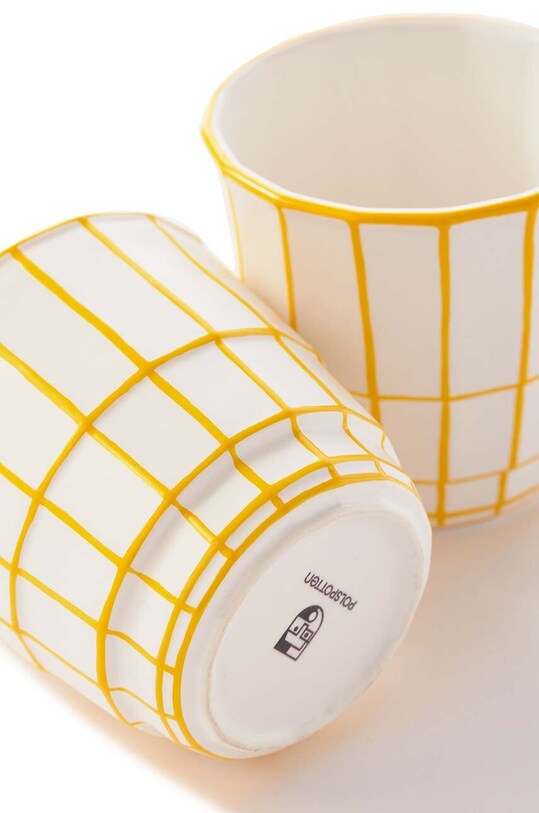 Набір чашок Pols Potten Digi Cups 300 ml 2-pack барвистий 230.400.568