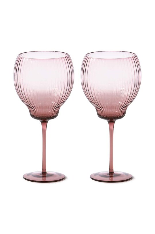 Набор бокалов для вина Pols Potten Pum Wineglasses 700 ml 140.230.156 розовый AA00