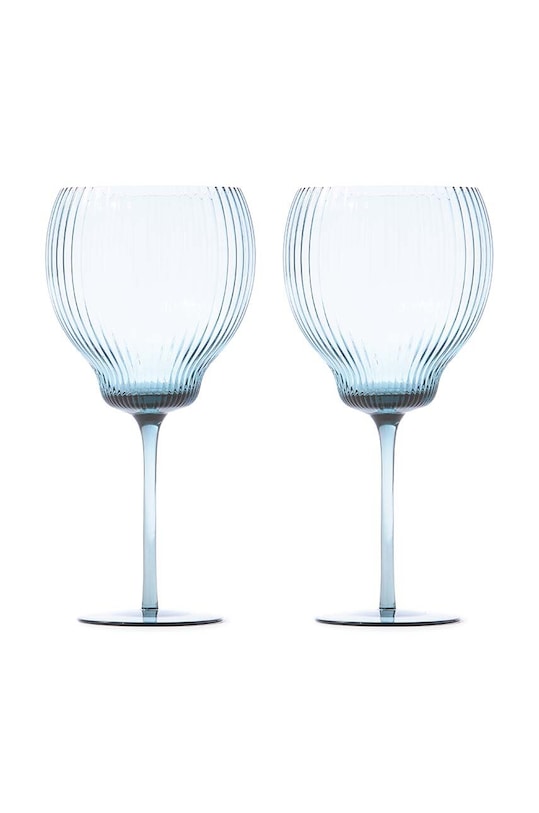 Sada pohárov na víno Pols Potten Pum Wineglasses 700 ml modrá 140.230.155